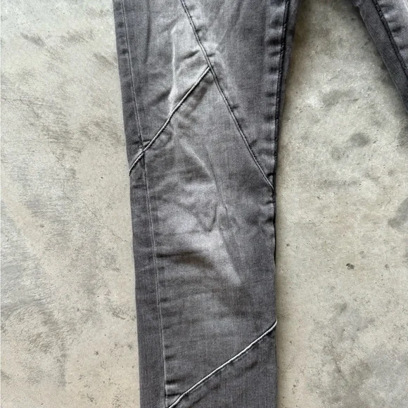 Brockenbow Madga Puzzle Skinny Gray Jeans Size 27 - Picture 3 of 6